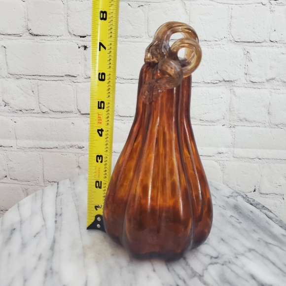 Handblown Glass Gourd - Picture 4 of 4